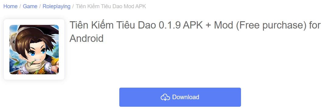 Tiên Kiếm Tiêu Dao 0.1.9 APK + Mod