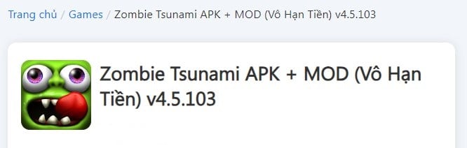 Zombie Tsunami APK + MOD v4.5.103