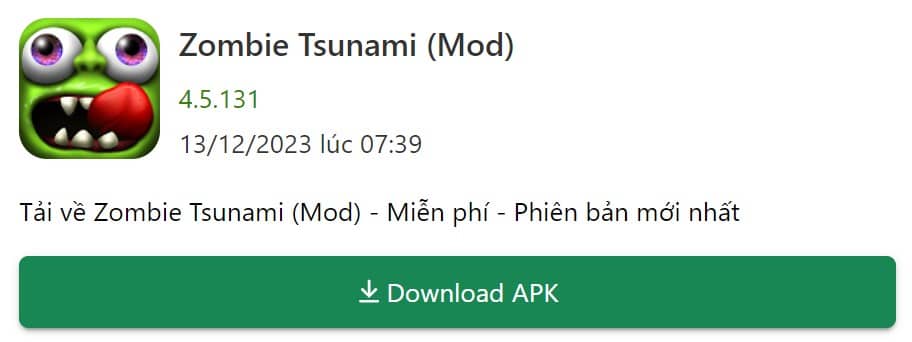 Zombie Tsunami (Mod) 4.5.131