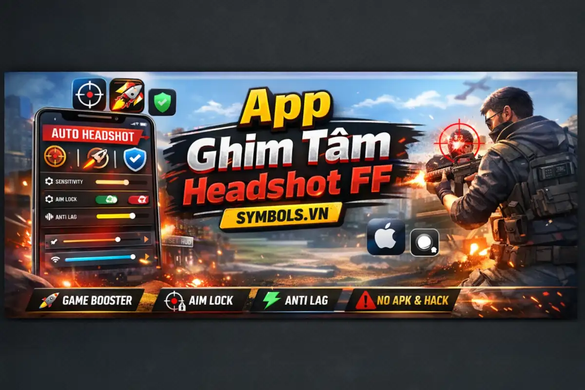 App Ghim Tâm Headshot FF