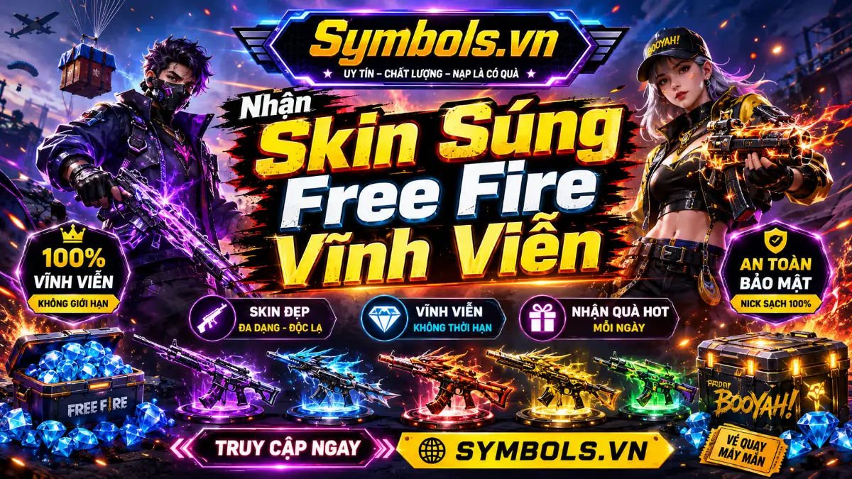 Nhận Skin Súng Free Fire Vĩnh Viễn