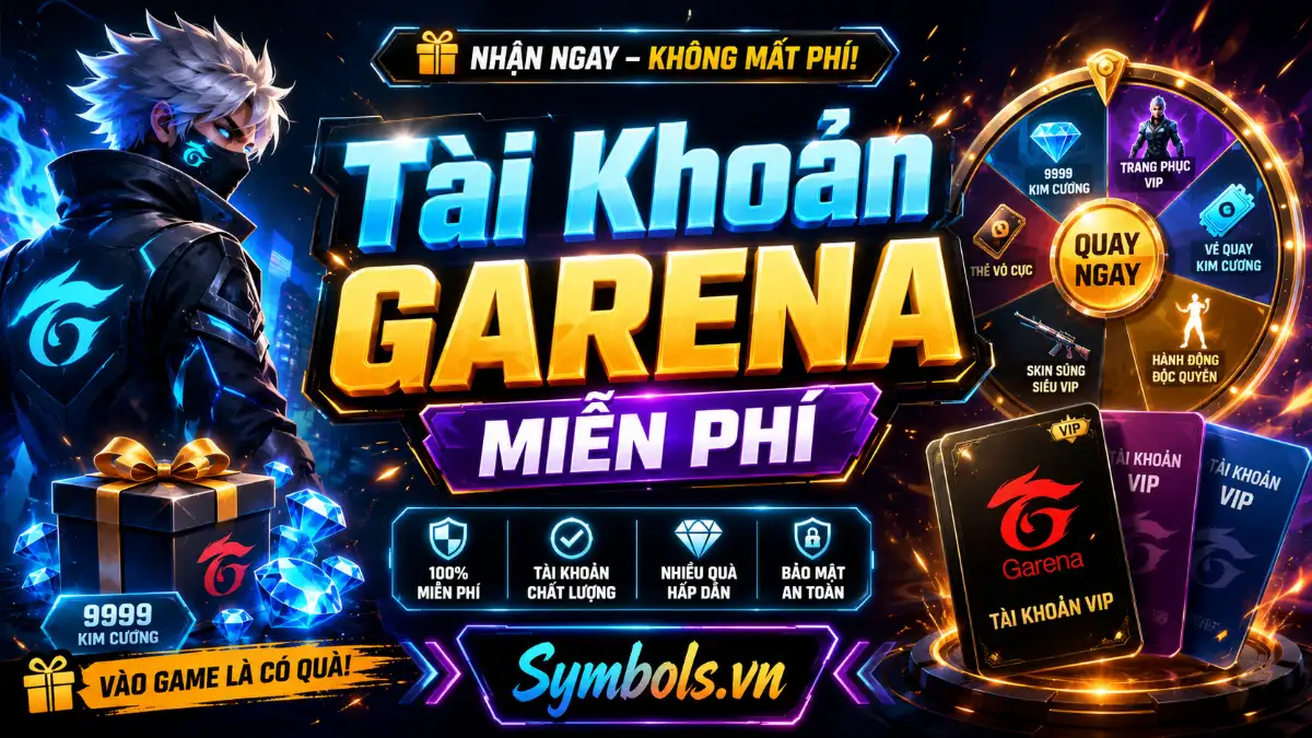 Tài Khoản Garena Miễn Phí