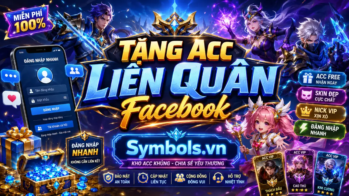 Tặng Acc Liên Quân Facebook
