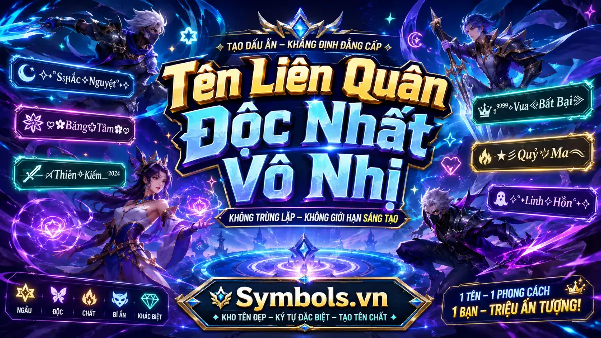 Tên Liên Quân Độc Nhất Vô Nhị