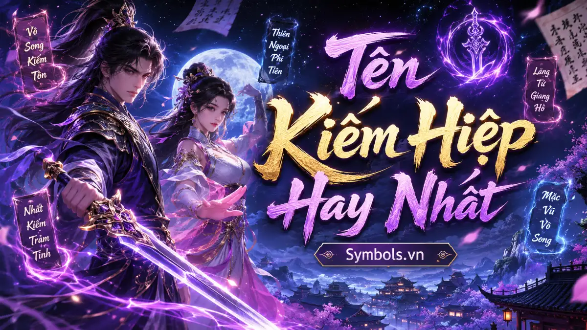 Tên Kiếm Hiệp
