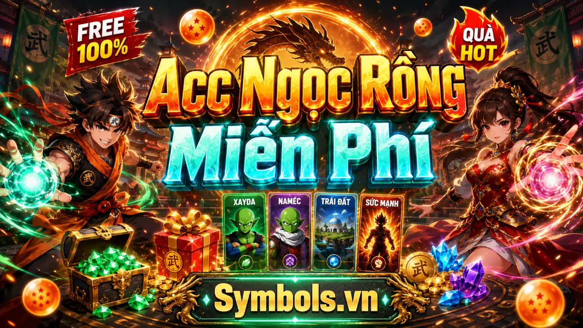 Acc Ngọc Rồng Free