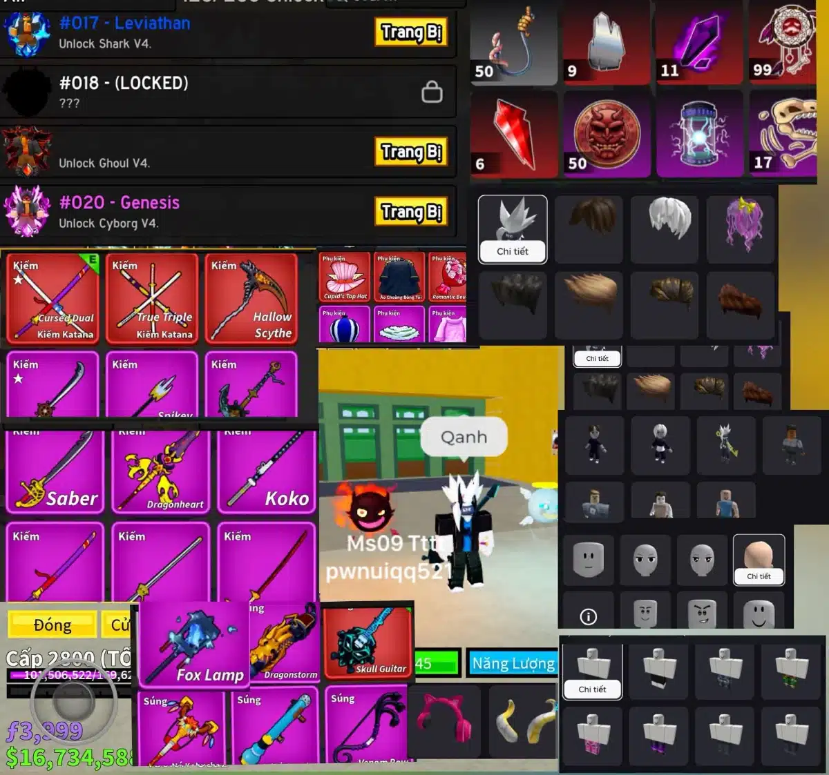 Acc blox fruit lv 2800 free