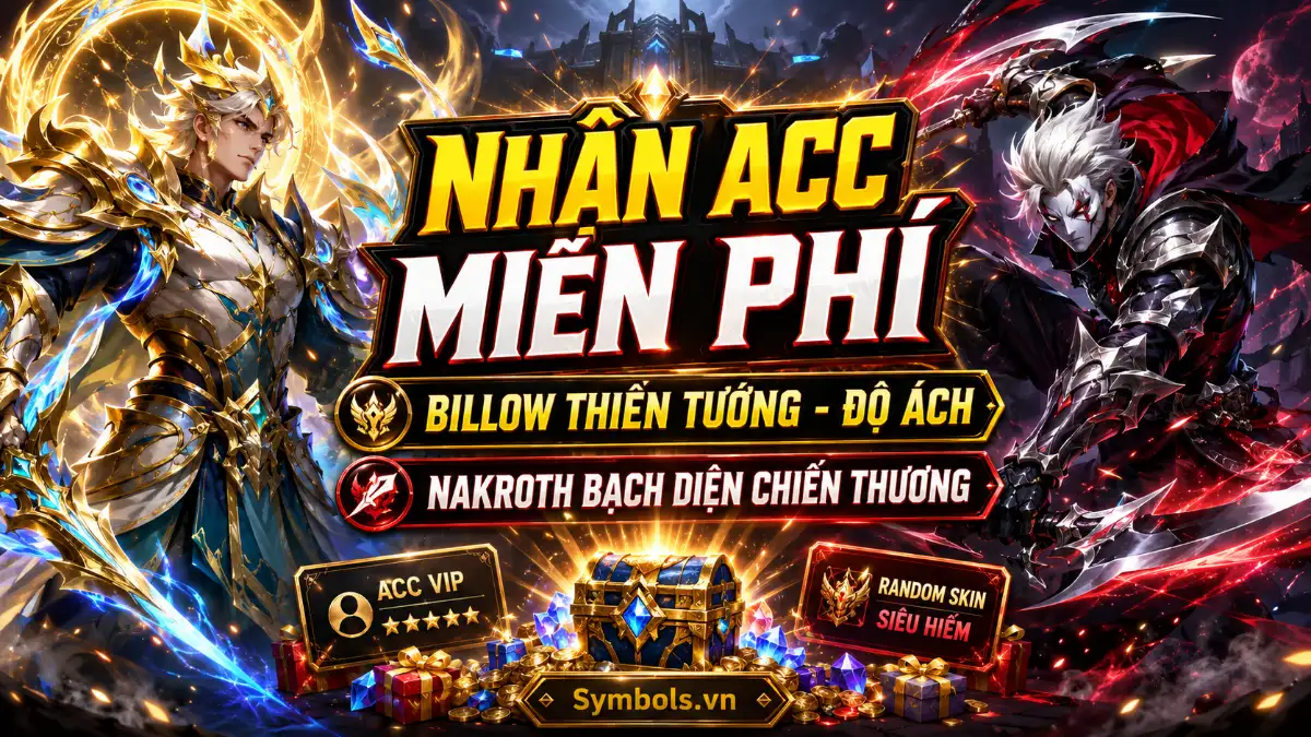 Tặng Acc NAK