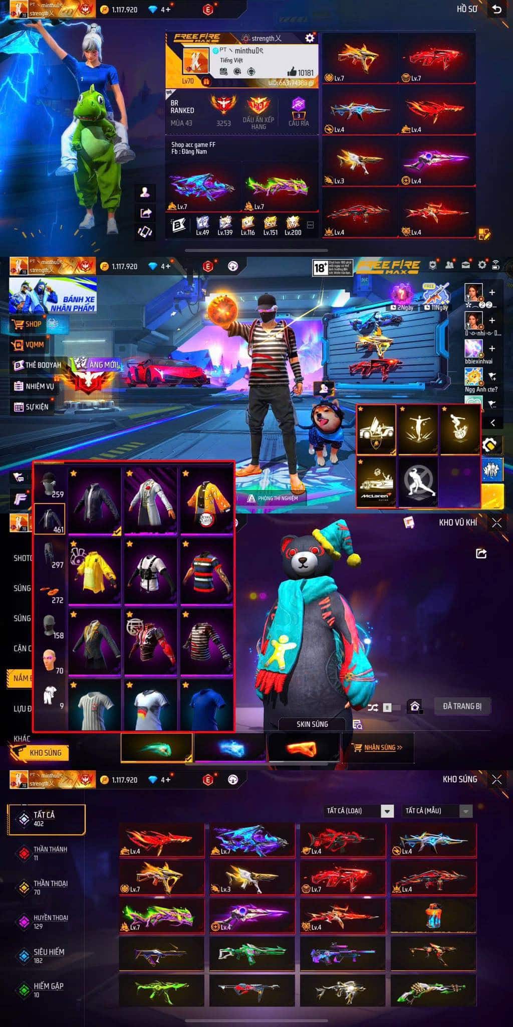 Mua acc FF free 0 đồng