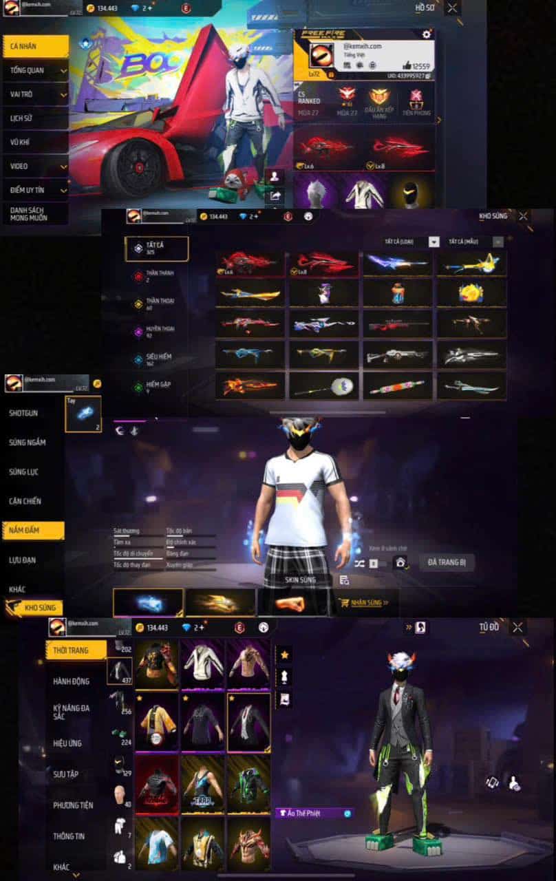 Shop acc FF 0đ, nhan acc ff vip mien phi
