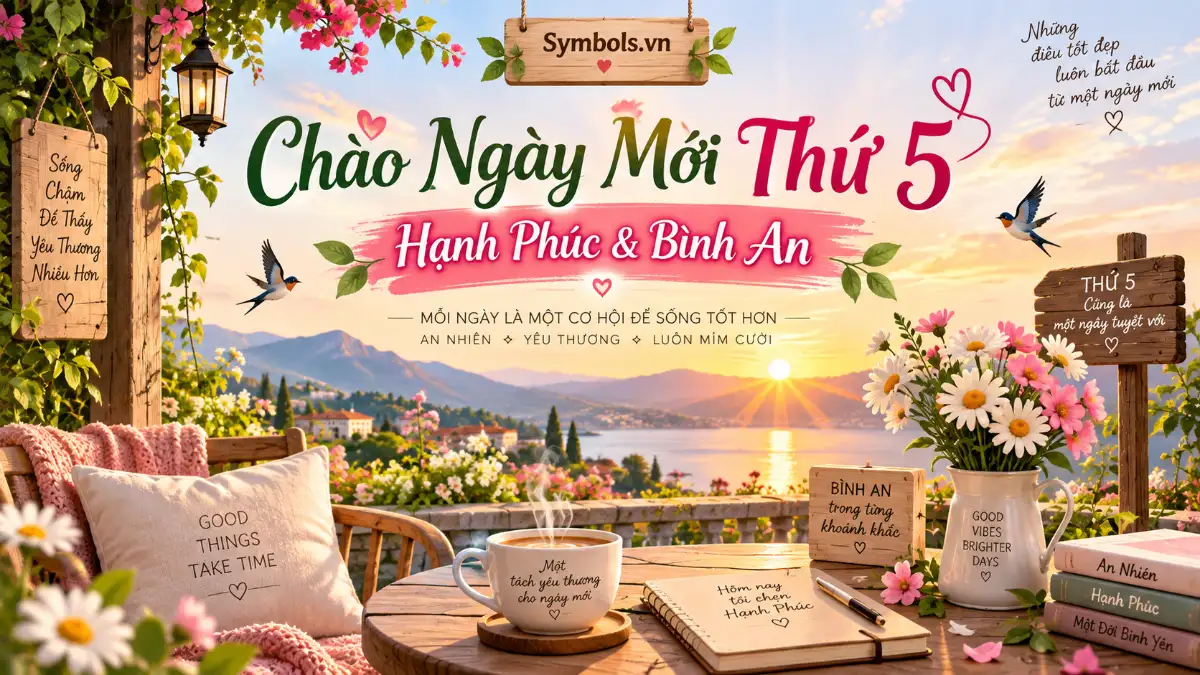 Hình Ảnh Chúc Thứ 5