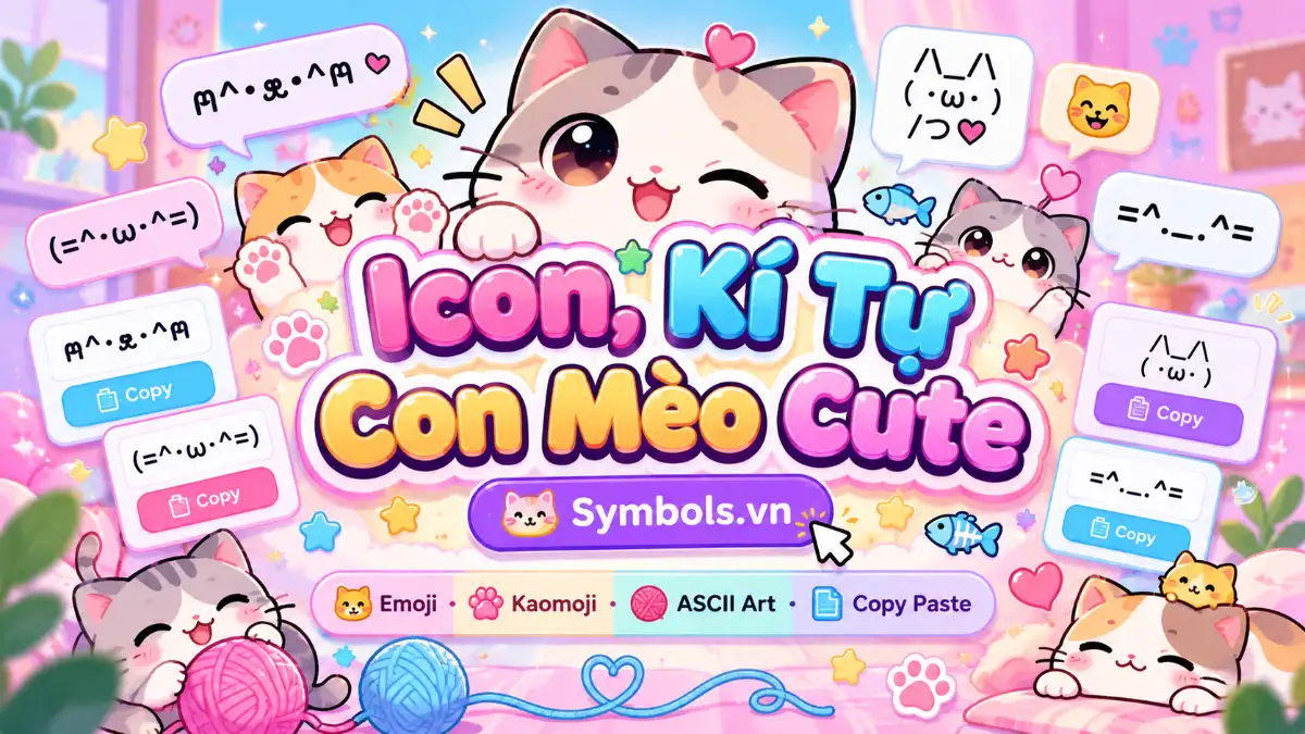 Icon Con Mèo Cute