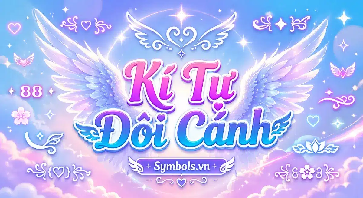 Kí Tự Đôi Cánh
