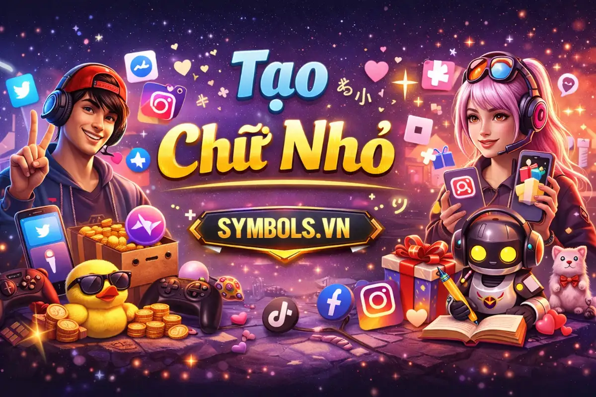 Tạo Chữ Nhỏ