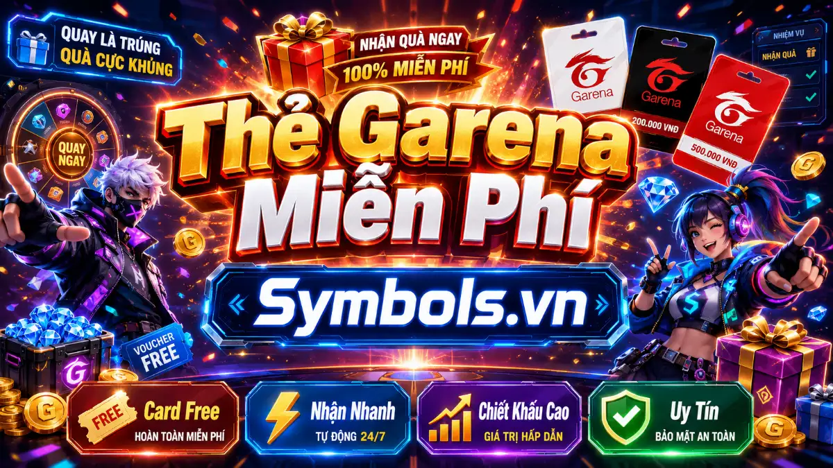 Thẻ Garena Miễn Phí