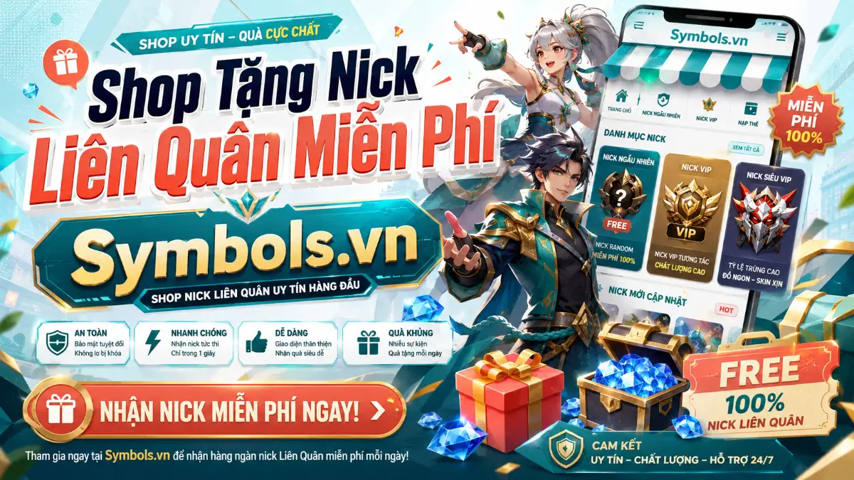 Shop Tặng Nick Liên Quân