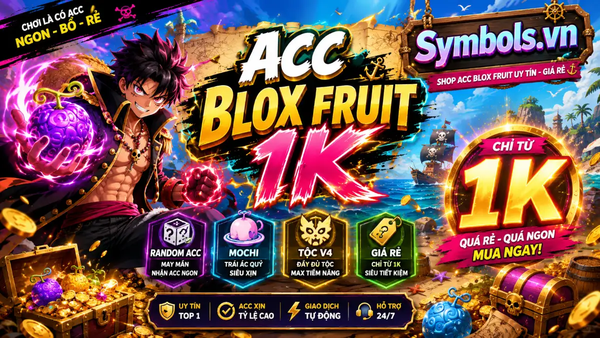 Acc Blox Fruit 1K
