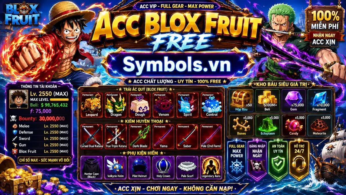 Acc Blox Fruit Free
