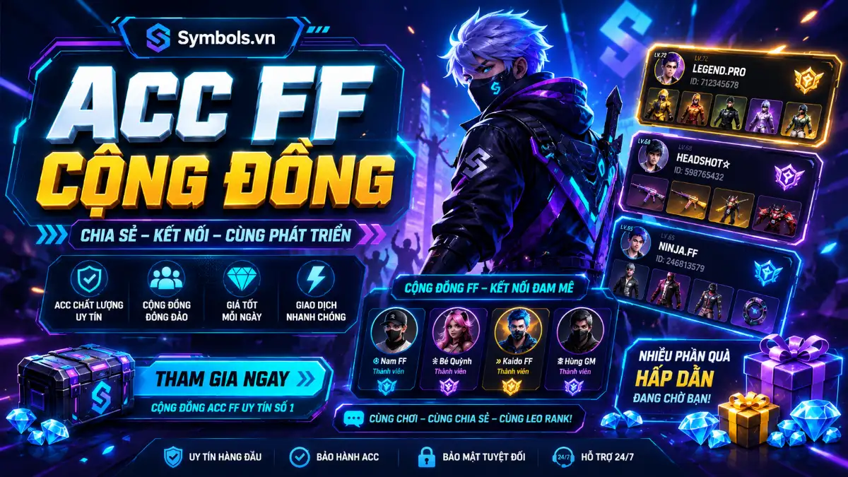 Acc FF Cộng Đồng