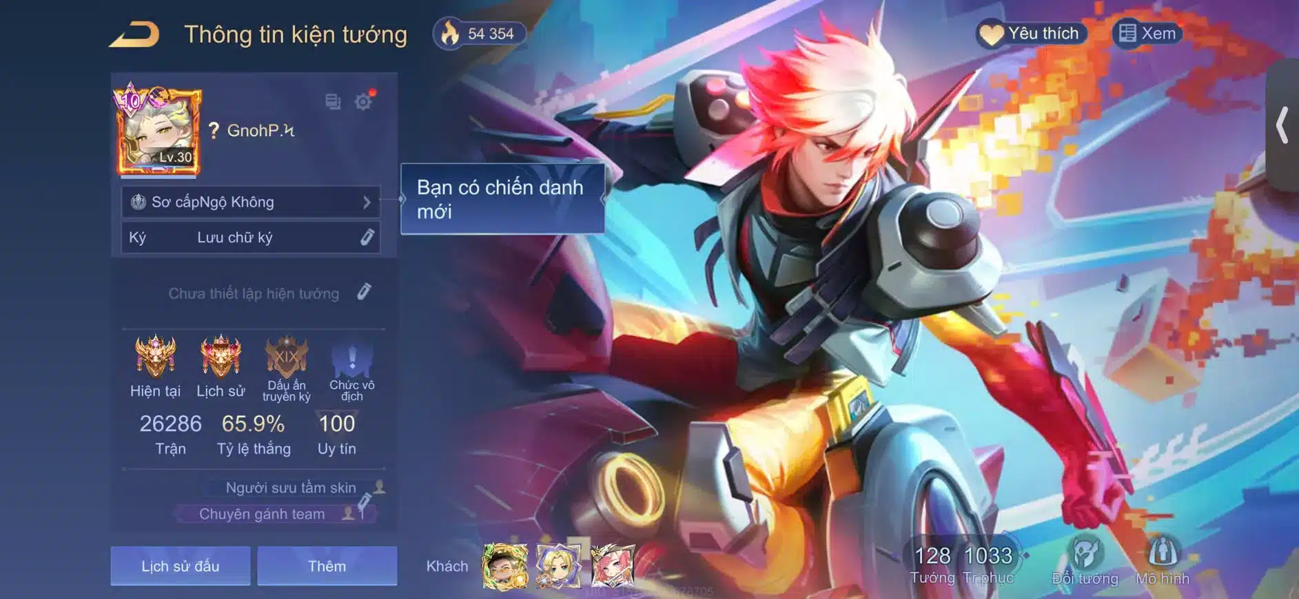 Acc Liên Quân ngon xịn
