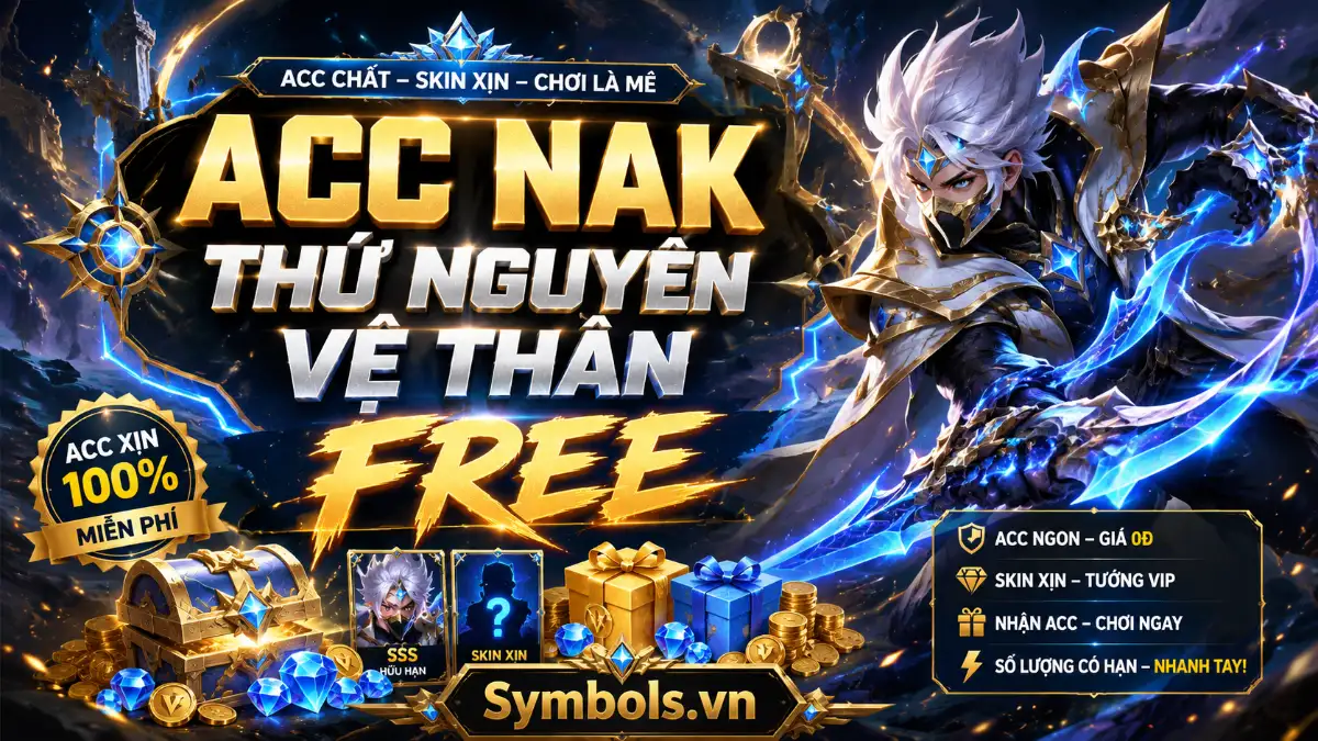 Acc Nak Thứ Nguyên Vệ Thần