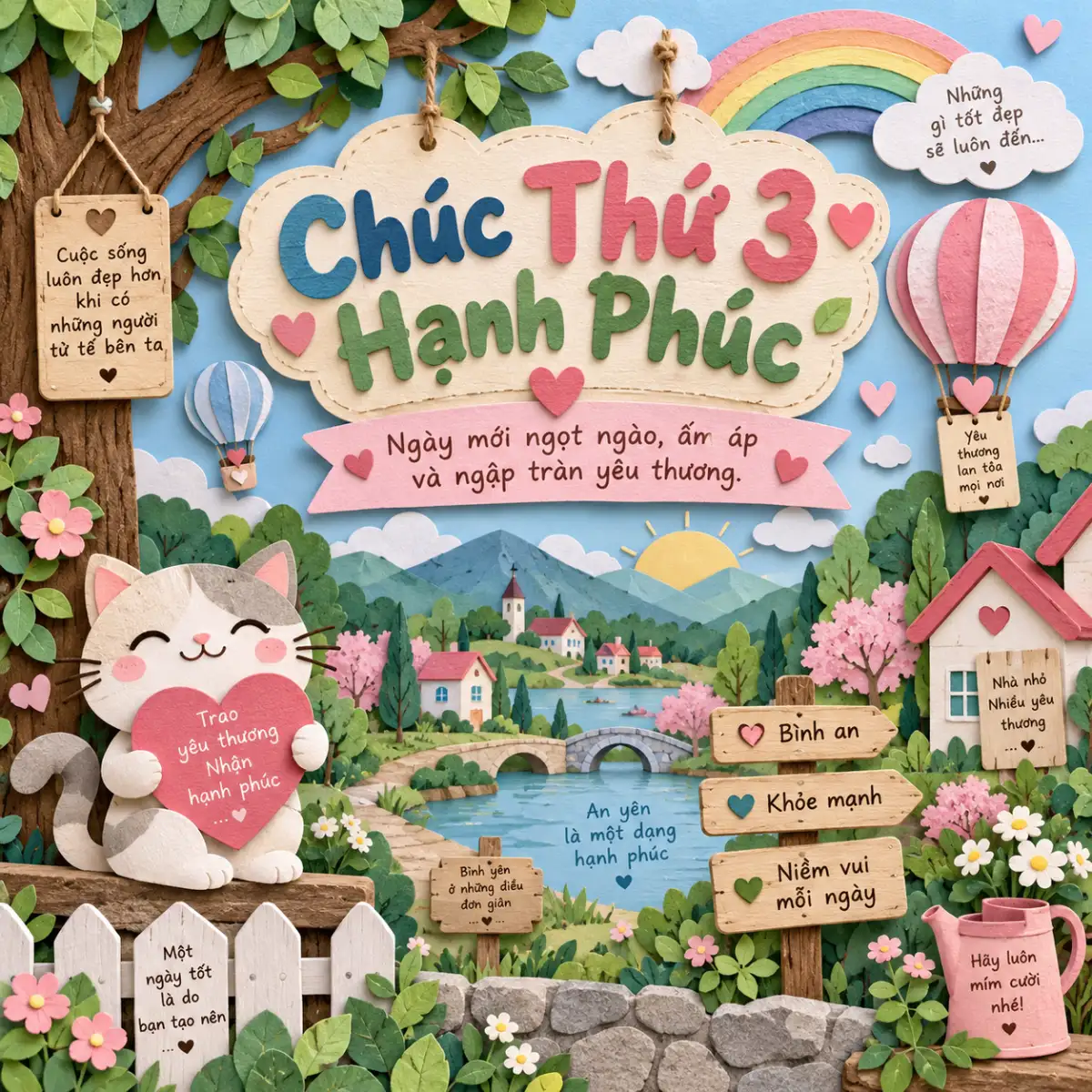 Ảnh chúc thứ 3 hạnh phúc