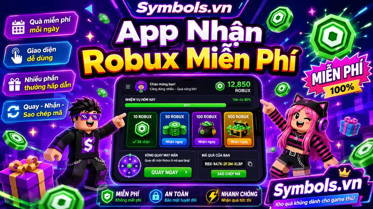 App Nhận Robux