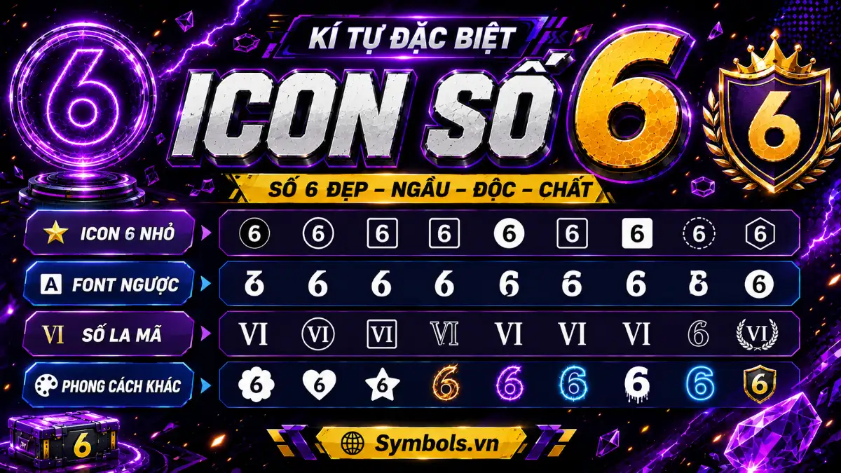 Icon Số 6