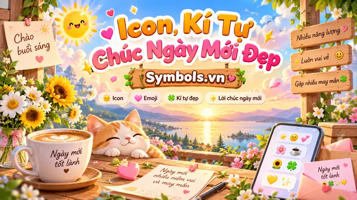 Kí Tự Chúc Ngày Mới