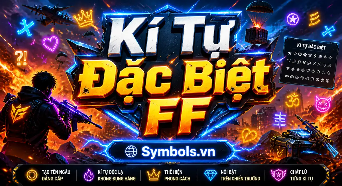 Kí Tự Đặc Biệt FF