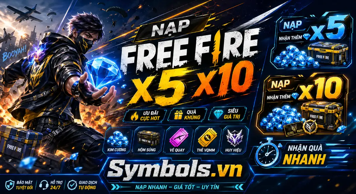 Nạp Free Fire vn