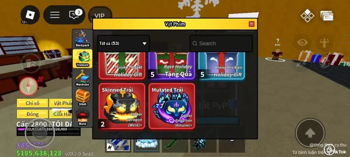 Random Acc Blox Fruit 1K