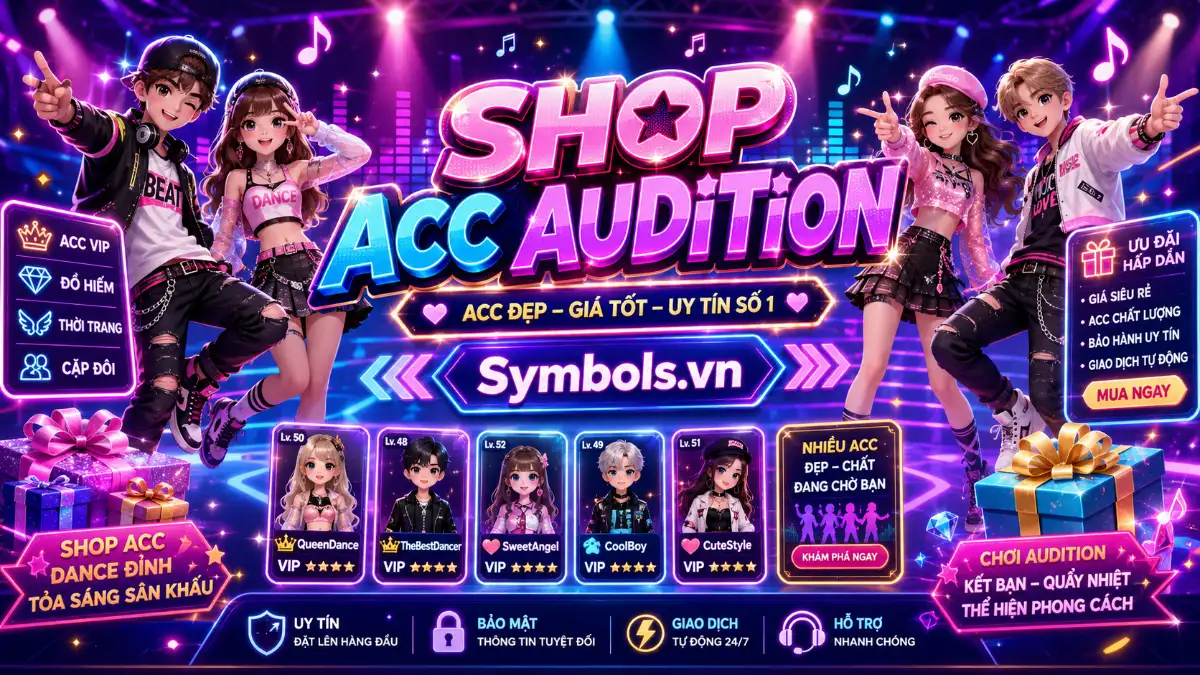 Shop Bán Acc Audition