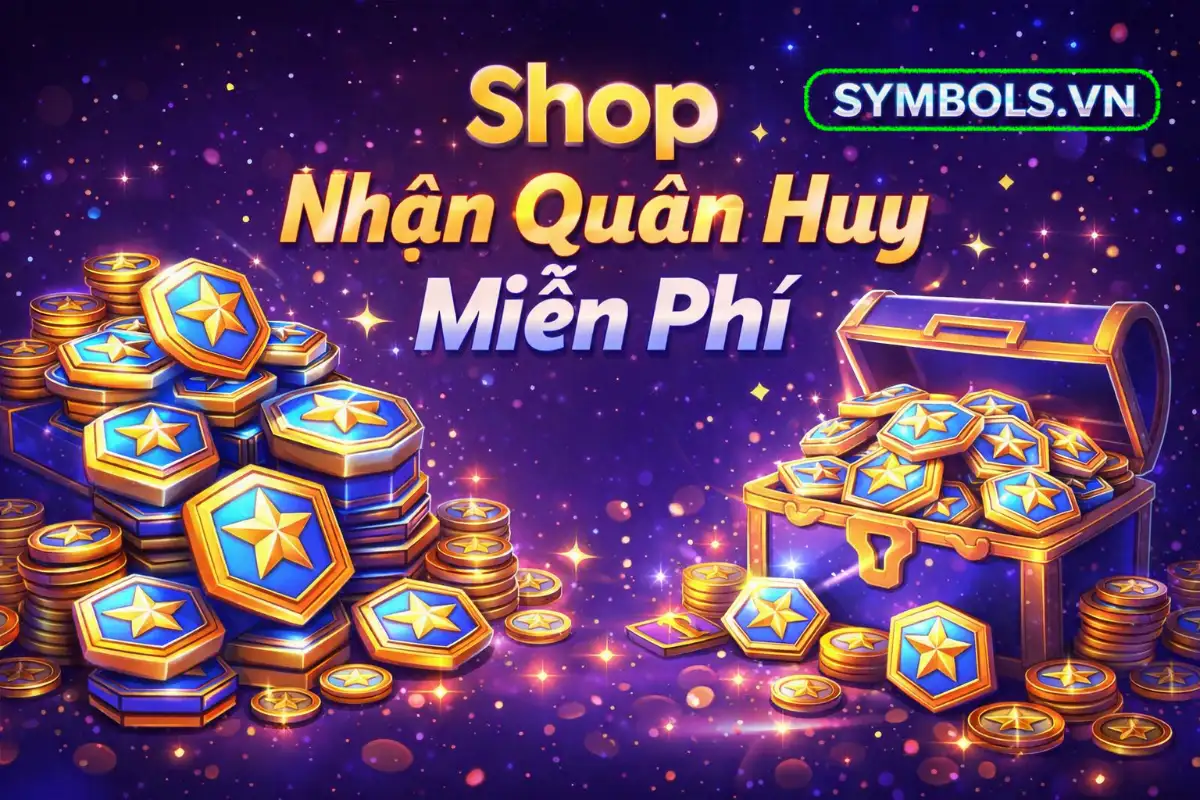 Shop Nhận Quân Huy Miễn Phí