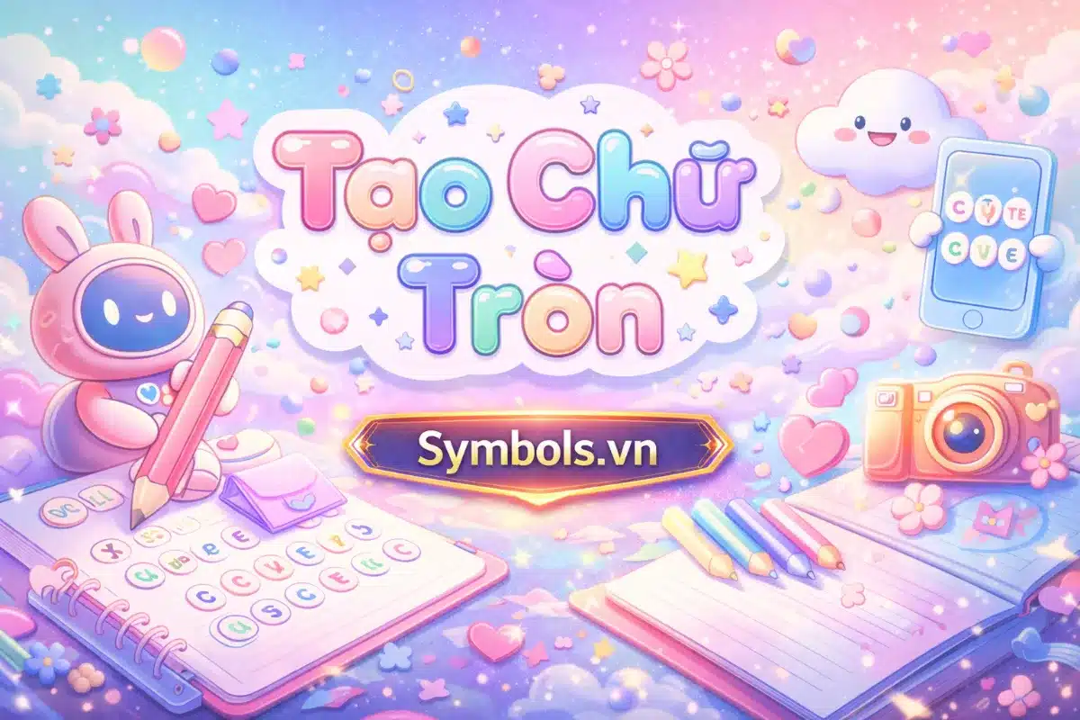 Tạo Chữ Tròn