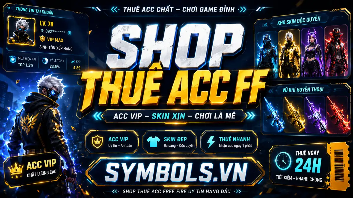 Thuê Acc FF
