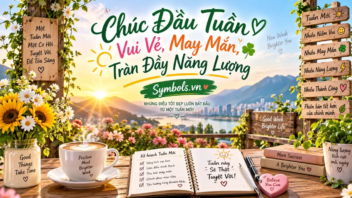 Ảnh Chúc Đầu Tuần