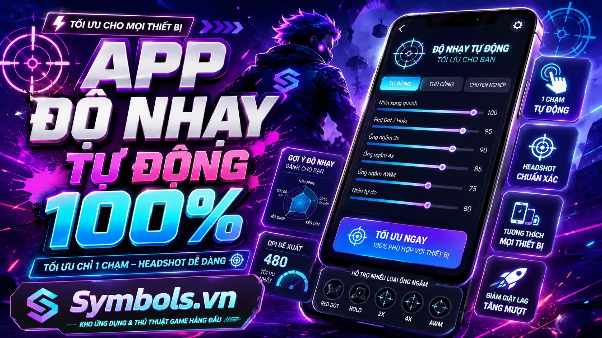 App Độ Nhạy Tự Động
