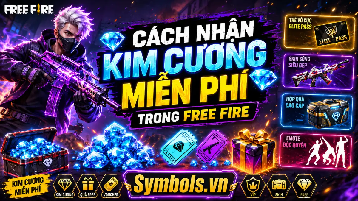 Cách Nhận Kim Cương Miễn Phí