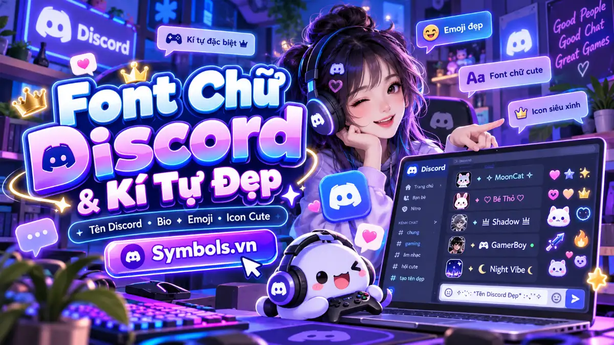 Font Chữ Discord