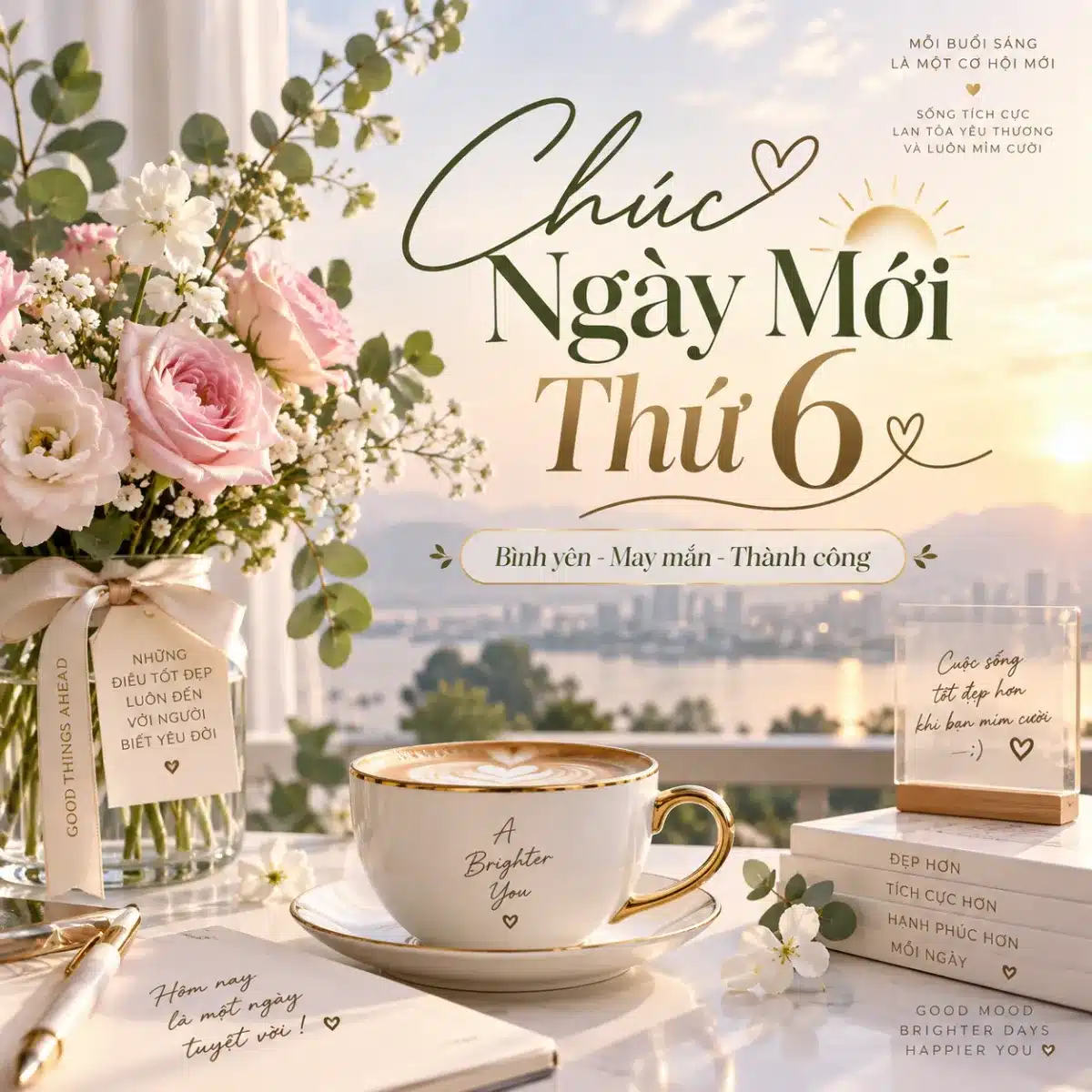 Hình ảnh chào ngày thứ 6 ý nghĩa