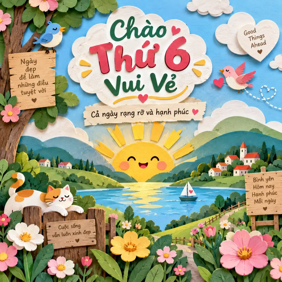 Hình ảnh thứ 6 vui vẻ