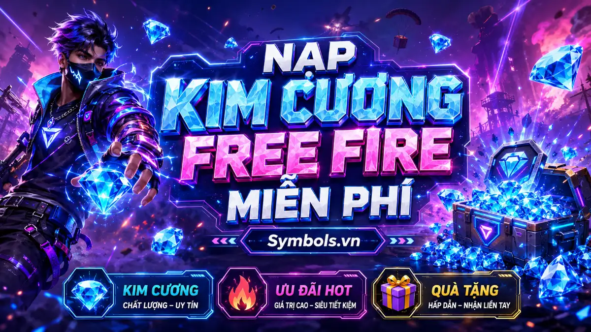 Nạp Kim Cương Free Fire Miễn Phí
