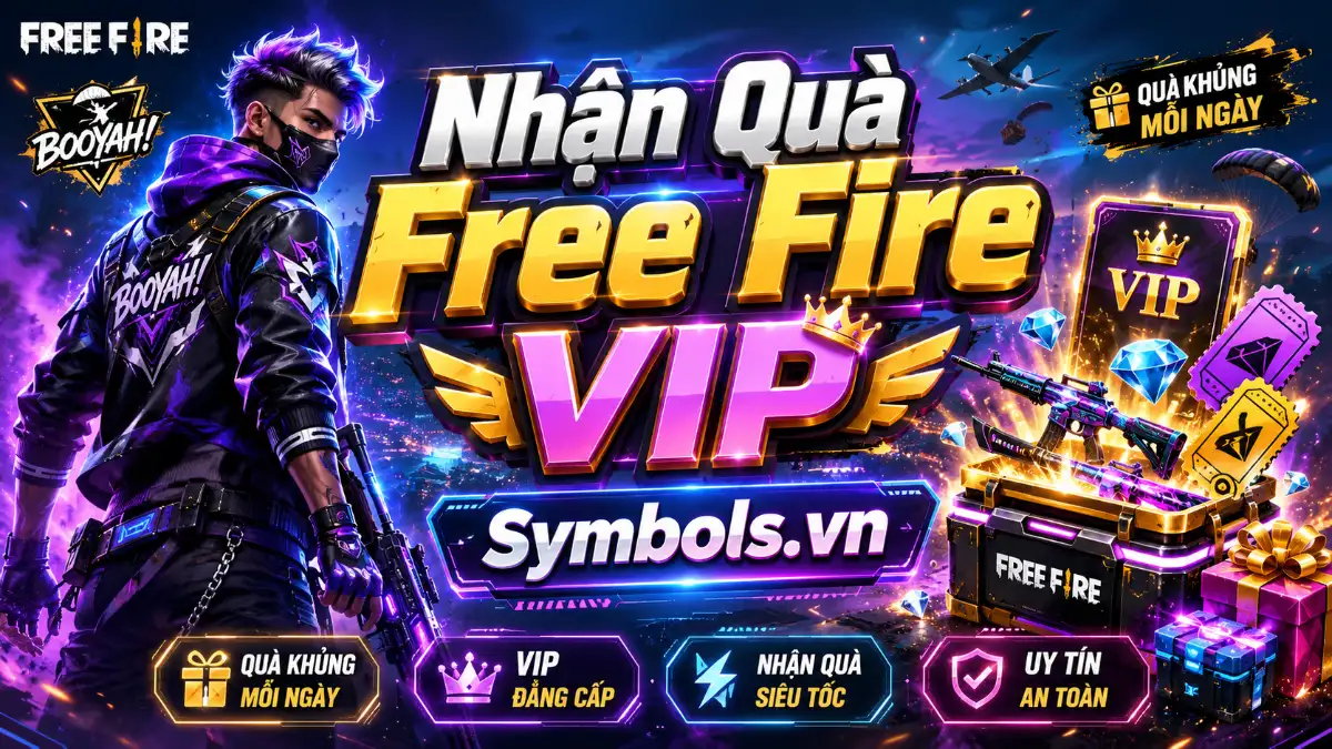 Nhận quà Free Fire