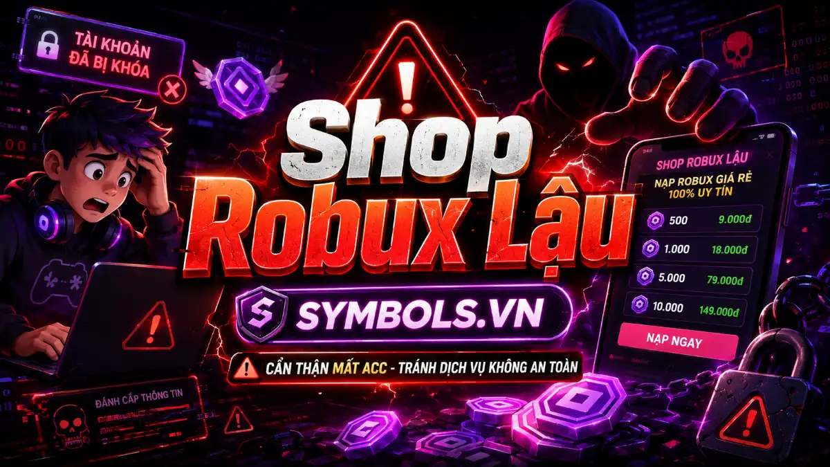 Shop Robux Lậu