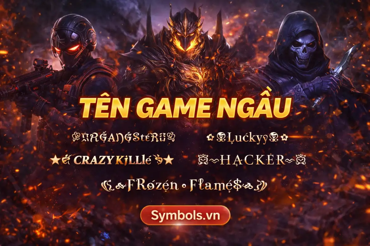 Tên Game Ngầu