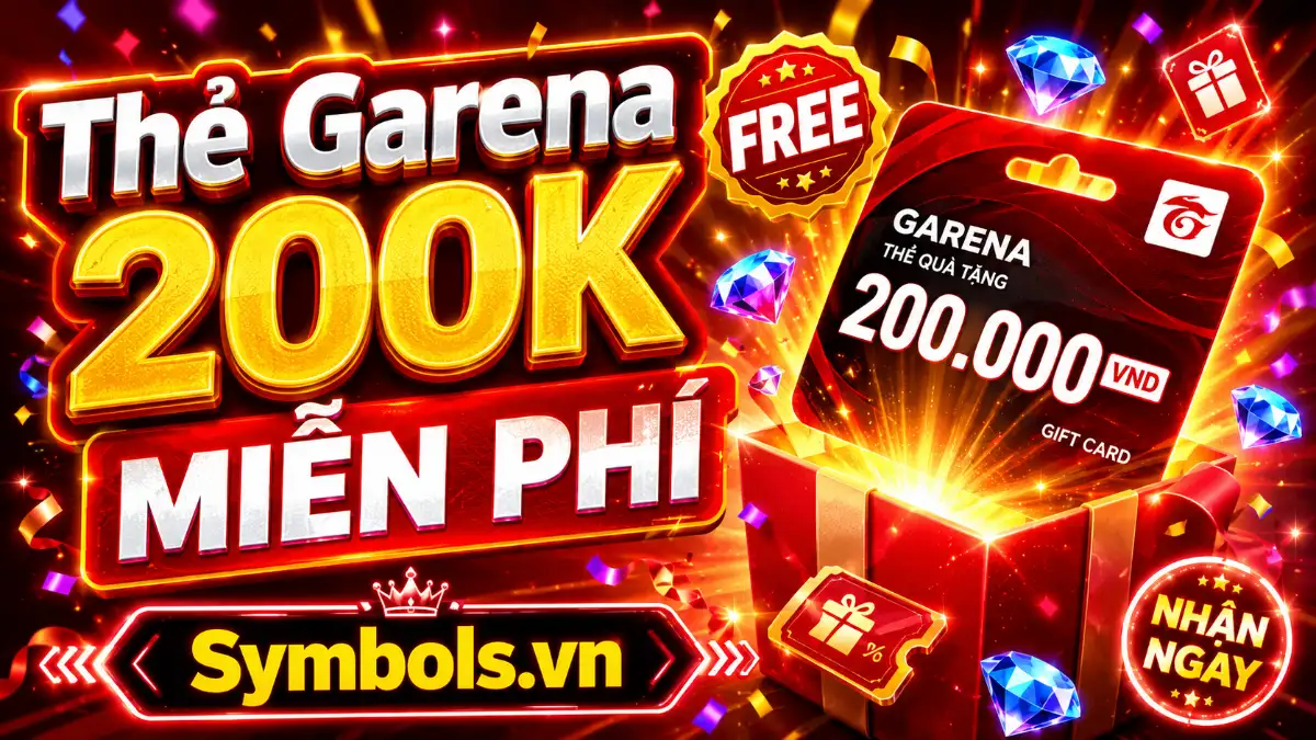Thẻ Garena 200k