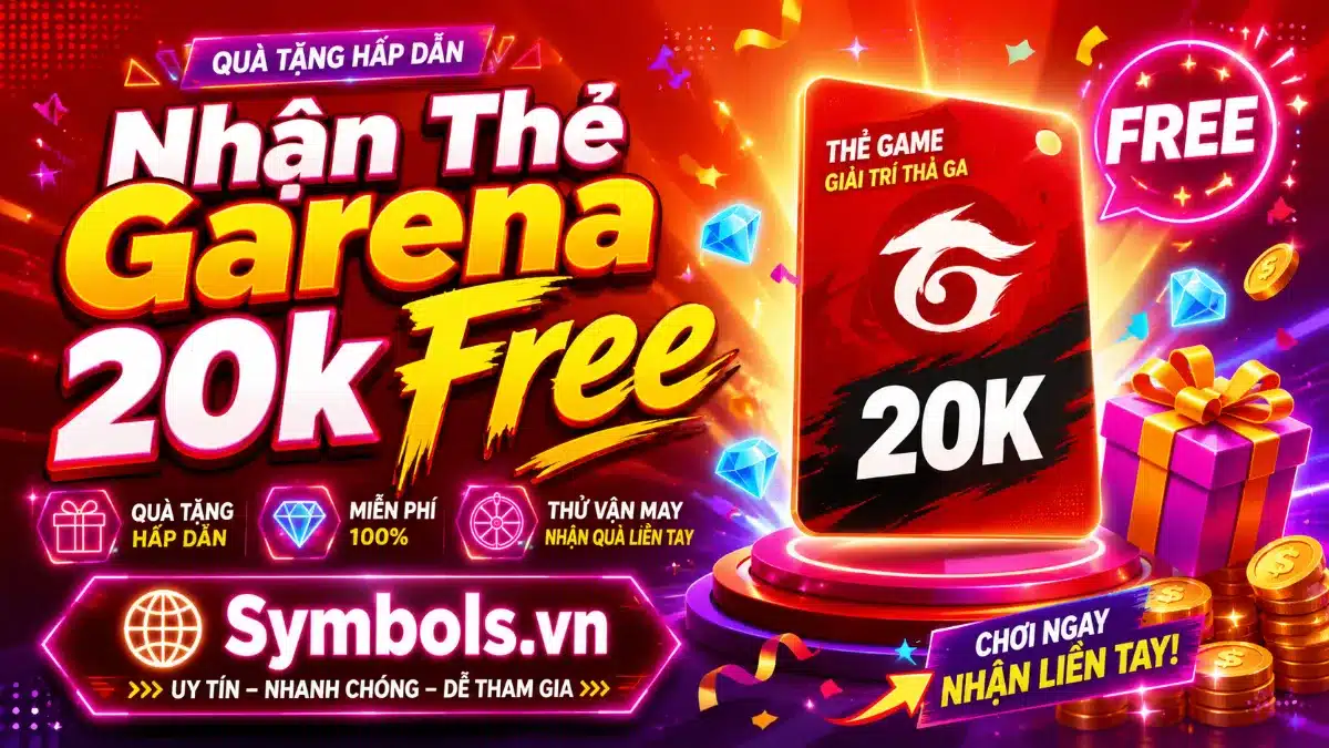 Thẻ Garena 20K