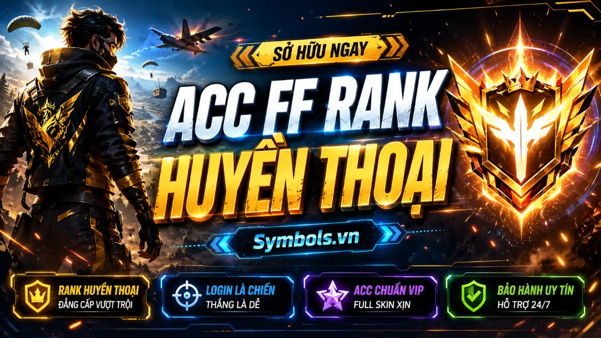 Acc FF Rank Huyền Thoại