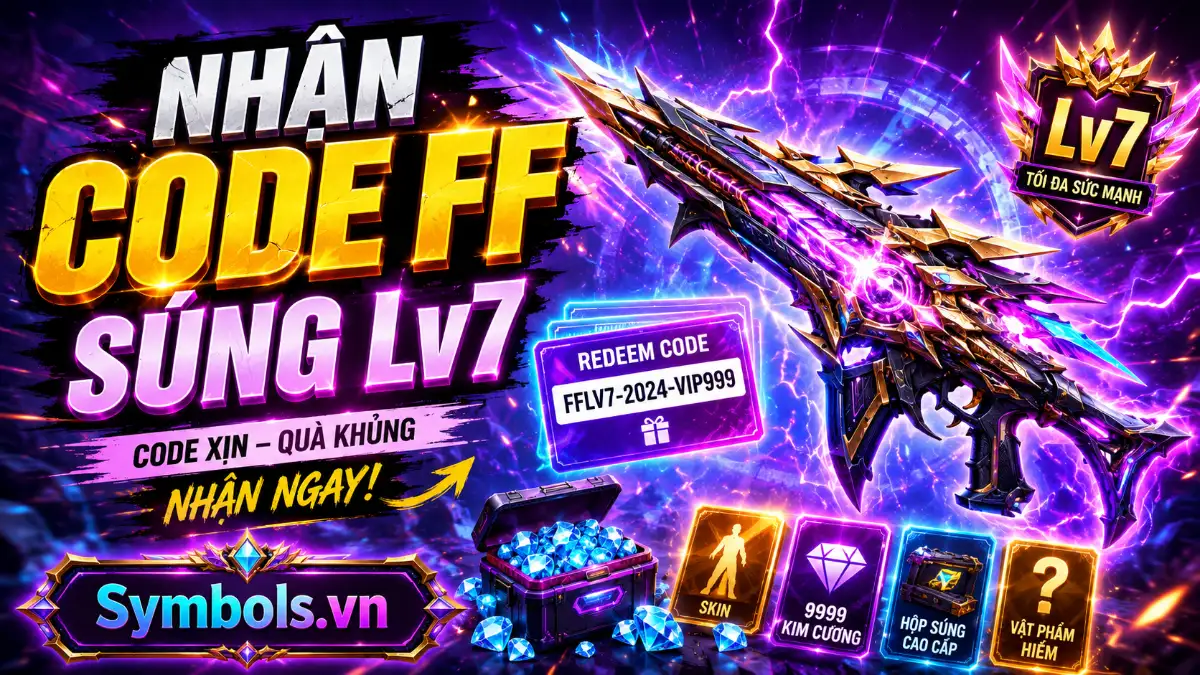 Code FF Súng Lv7